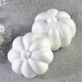 thumbnail image 4 of Modelado artesanal 10 Pedazos Espuma de Calabaza de Poliestireno para Proyectos de Artesanía 80x65 mm Blanco, 4 of 9