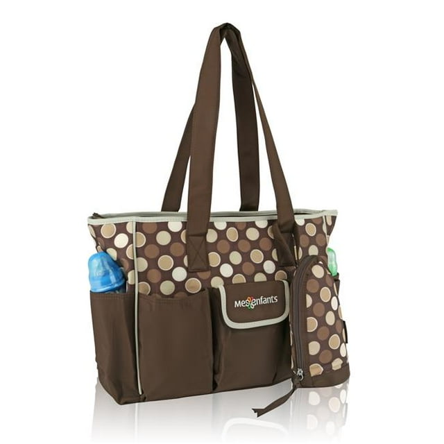 MKF Collection par Mia K. MSF-017-BR Mes Enfants Series Simplety Marcel Microfibre Sac pour Bébé Brun