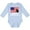 AE-Light Blue, variant on Military Soldier Daddy Always My Hero Boys or Girls Long Sleeve Baby Bodysuit
