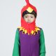 thumbnail image 2 of 1 Juego de disfraz de pollito de Halloween, disfraz de juego de rol de pollito, disfraz de puesta en escena para niños, 2 of 6
