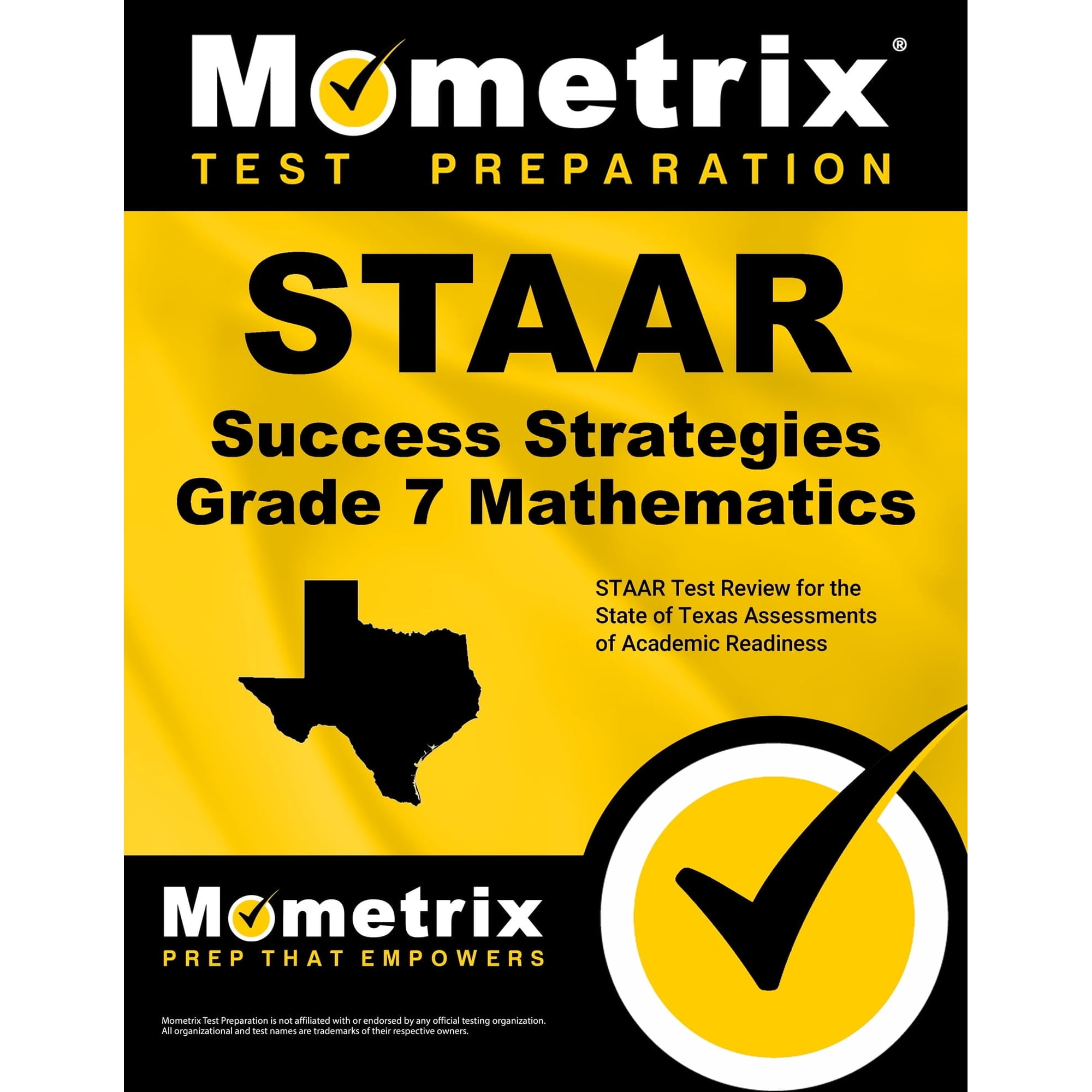 STAAR Success Strategies Grade 7 Mathematics Study Guide : STAAR Test Review for the State of Texas Assessments of Academic Readiness (Paperback)