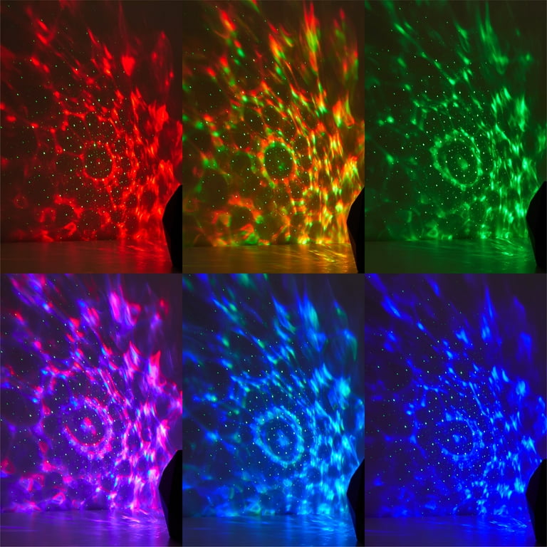 Urban Shop Aura Projector with Laser, Black - Walmart.com