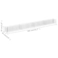 thumbnail image 4 of vidaXL Gabion Lit Surélevé Acier Galvanisé 360x30x30 cm, 4 of 4