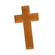 thumbnail image 5 of Cruz de madera católica, crucifijo, decoración, estatua, artesanía vintage, letrero cristiano S, 5 of 9
