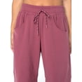thumbnail image 5 of Celebrity Pink Women's and Women's Plus Fleece Barrel Sweatpant, Sizes XS-4X, 5 of 6