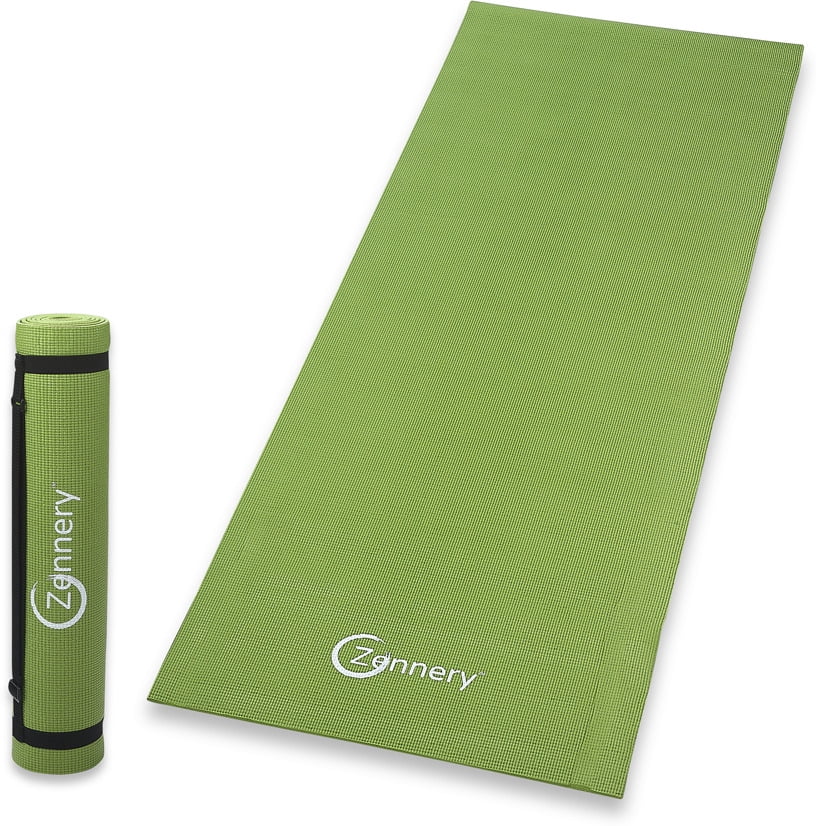 Zennery 68 x 24 Inch Non-Slip Yoga Mat Adjustable Carrying Strap 