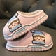 thumbnail image 1 of Zapatillas de invierno para niños y niñas, antideslizantes, con suela suave, bonitas zapatillas de algodón impermeables con dibujos animados para bebés, 1 of 6