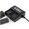 thumbnail image 5 of Dual Channel Digital Camera Battery Charger with LCD Display for NP-F770 F750 F550 F960 Australian Plug, 5 of 5