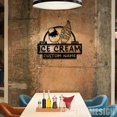 thumbnail image 2 of Craftnamesign Custom Ice Cream Shop Metal Sign LED Light, Ice Cream Store Decor, Ice Cream Sign, 2 of 5