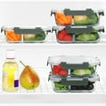 thumbnail image 3 of 5-Pack 36 Oz, Glass Meal Prep Containers 2 Compartments, Portion Control Airtight Glass Food Storage Containers with Locking Lids, Microwave, Oven, Freezer and Dishwasher, 3 of 8