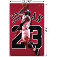 thumbnail image 2 of Michael Jordan - Jersey Wall Poster, 22.375" x 34" Framed, 2 of 4