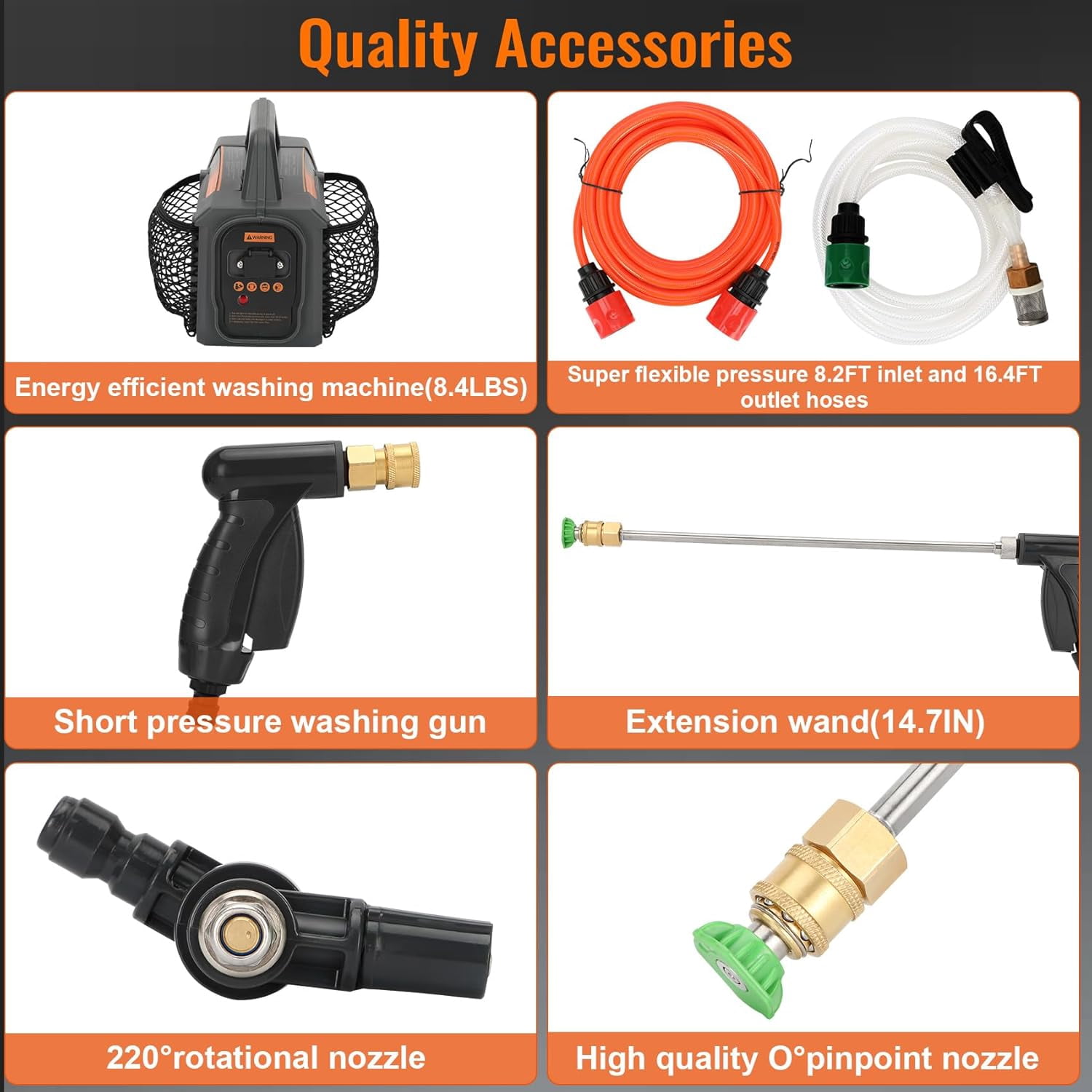 Updated ZPB140 Port A Blaster HVAC Coil Cleaning Sprayer,Portable Coil Jet Cleaner,HVAC Pressure Washer for AC 120V 80W Indoor or Outdoor Cleaning, Flow Rate 4L/min, Working Pressure 0.7-1.0MPa
