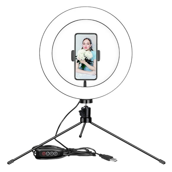 Photography Ring Light Selfie Holder Desktop Floodlight