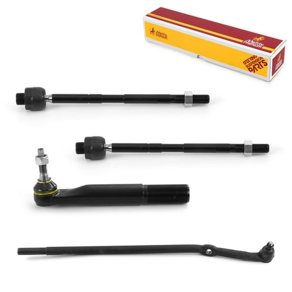 Metrix Premium Chassis Parts - 4 PC Inner & Outer Tie Rod End Kit Fits 2008 Dodge Ram 4000 (Mexico), 2003-2008 Dodge Ram 3500 RWD, Replacement EV80211, ES800532, DS1463