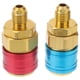 thumbnail image 1 of 2 conectores rápidos R134a para aire acondicionado de coche. Adaptador de acoplamiento rápido., 1 of 5