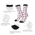 thumbnail image 3 of Rocae Cartoon Lobsters 1 for Girls Boys Crew Socks,Children's Socks, Kids Socks, Toddler Socks: Daily Wear with Kids School Uniform, 3 of 5