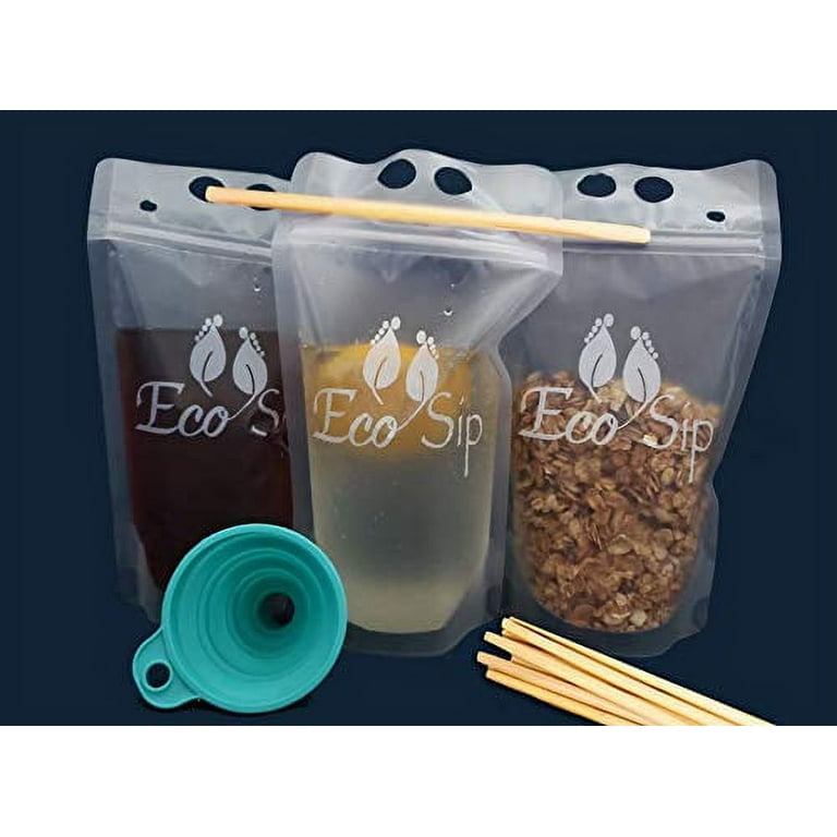 Reusable Drink Pouches - 402 Piece Environmentally Friend - Bed Bath &  Beyond - 32912103