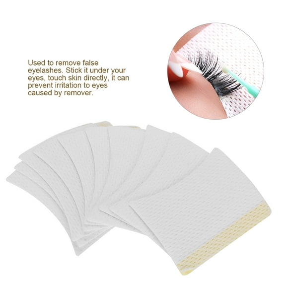 Fake Eyelashes Patch,Disposable Eyelash Extension Remover Eyelash Extension Pad Eyelash Extension Remover Pad Multi-Functional