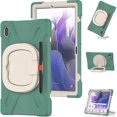 thumbnail image 3 of Funda protectora de color para Samsung Tab S7 Fe de 12,4 pulgadas con soporte para bolígrafo, anillo ajustable grande y protección contra golpes., 3 of 5