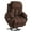 Brown, variant on HSUNNS Power Lift Recliner Chair for Adult, Fabric Single Electric Recliner with Massage and Heat, Living Room Chair with USB Charge Port, Cup Holder, Side and Front Pocket, Gray