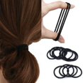 thumbnail image 4 of Kiplyki 60PCS Thin Hair Rope Simple-Scrunchies Hair Tie Head Rubber Band Elastics Bobbl, 4 of 8