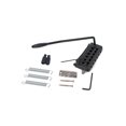thumbnail image 2 of Eigraketly Sillín de Metal para puente de guitarra, ajustable, sin rebabas, firmeza, cola dura, tornillos impermeables, resortes, accesorios para Accesorios para instrumentos musicales Negro Eigraketly OD025785-02, 2 of 6