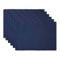 Nautical Blue Ribbed Placemat (Set of 6)