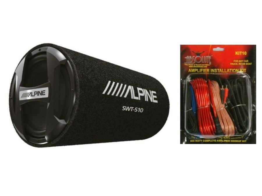 alpine tube subwoofer