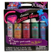 PAINT PEN JUMBO GLITTER 5PK