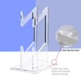 thumbnail image 3 of Jnismy Game Controller Bracket Display Base Holder for Xbox Switch PS5 Transparent Organizer, 3 of 6