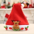 thumbnail image 3 of Santa hats Kids Christmas Santa Hat With Hands Cute Cartoon Design Holiday Hat For Children Festive Christmas Accessory small santa hats, 3 of 3