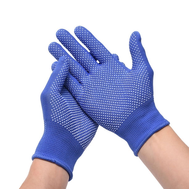 Guantes de verano para mujer, con protección solar, para recoger té, para el trabajo, para dispensar, antideslizantes, para montar al aire libre, guantes finos con dos dedos divididos y pantalla