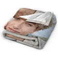 thumbnail image 3 of Super Soft Throw Blanket Gavin Casalegno and Jeremiah Actor Fisher Throw Blanket Fuzzy Blankets Bed Couch Decor for Men Women Adult Nap Bedroom Office Sofa Living Room Bedroom 30x40 in, 3 of 6