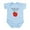 Sky Blue, variant on CafePress - My Aunt Is The Words Best Teacher Body Suit - Baby Light Bodysuit, Size Newborn - 24 Months