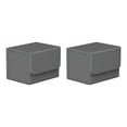thumbnail image 3 of maskred Stylish and Secure Card Deck Storage Holder Organizer with Magnetic Closure TCG Display Gray 2Set, 3 of 6