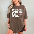 thumbnail image 5 of Comfort Colors Christian "Send Me" T-Shirt | Unisex Jersey Tee, 5 of 8