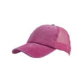 thumbnail image 2 of Top Headwear Wholesale Dozen Pigment Dyed Adjustable Trucker Hat, Pink, 2 of 5