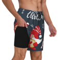 thumbnail image 2 of Fotbe Cute Christmas Gnomes (2) Traje de Baño para Hombre – Shorts de Natación de Secado Rápido con Forro y Bolsillos-XX-Large, 2 of 6