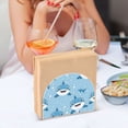 thumbnail image 6 of Ryvnso Acrylic Napkin Holder Table Kitchen Paper Tissue Organization 2 Pack Cartoon Shark, 6 of 7