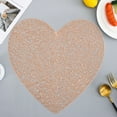 thumbnail image 6 of Fasiaou Nonslip Heat Insulating Mat Circles Antiscald Household Pvc Hollow Western Dinner Mat, Kitchen Organization Essentials, Kitchen Gadgets, Kitchen Utensils(Rose Gold), 6 of 6