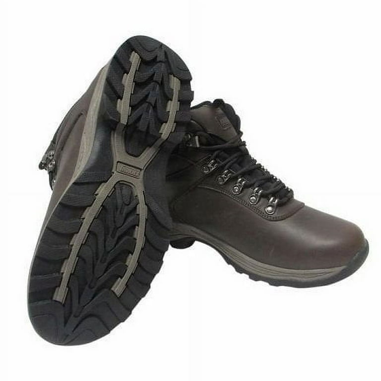 Khombu Ravine Men s Brown Leather Hiker Boot Waterproof 11 Walmart