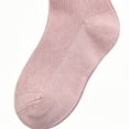 thumbnail image 2 of Jalioing Girls Ruffle Socks Breathable Crew Socks for Everyday Wear Kids Girls Cute Dress Socks with Bow, 2 of 5