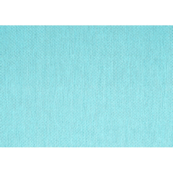 Ahgly Company Indoor Rectangle Abstract Light Blue Contemporary Area Rugs, 6' x 9'
