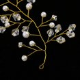 thumbnail image 4 of Elegante Nupcial Boda de Cristal Cabeza cabellero Nupcial Joyería Soledad Nupcial Crystal Beads Headpiece, 4 of 9