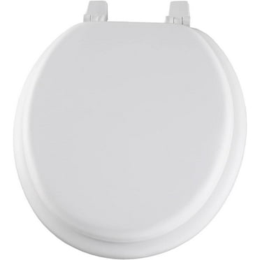 TOILET SEAT RND SFT WHT