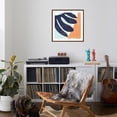 thumbnail image 4 of Art.com Bright Wave I Art Print by Emma Scarvey, Brown Frame Wall Art, 29" x 29", 4 of 5