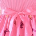 thumbnail image 5 of Leey-World Toddler Girl Tulle Dress Summer Ruffle Sleeveless Baby Girl Fashion Casual Dresses 1-6Y(Hot Pink,3-4 Years), 5 of 8