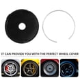 thumbnail image 3 of HLONK Wheel Covers & Hub Caps ABS Black  4 Pack, 3 of 7