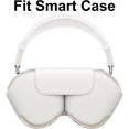 thumbnail image 7 of Silicone Case Cover for AirPods Max Headphones, Clear Soft TPU Ear Cups Cover/Ear Pad Case Cover/Headband Cover for AirPods Max (2024/2020),Transparent Accessories(USB-C), 7 of 7