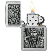 Zippo Barbarian Design Street Chrome Pocket Lighter